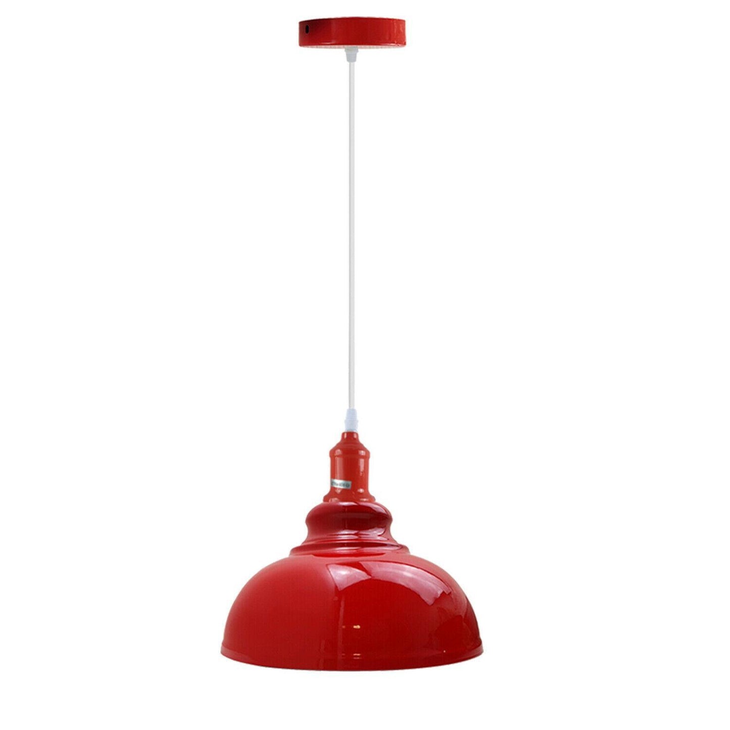 Red Retro Bedroom and Kitchen Pendant Light Shades