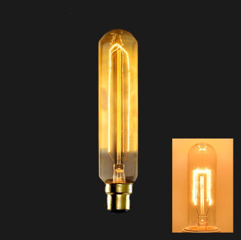 B22 60W T130 Dimmable Filament Vintage Light Bulb