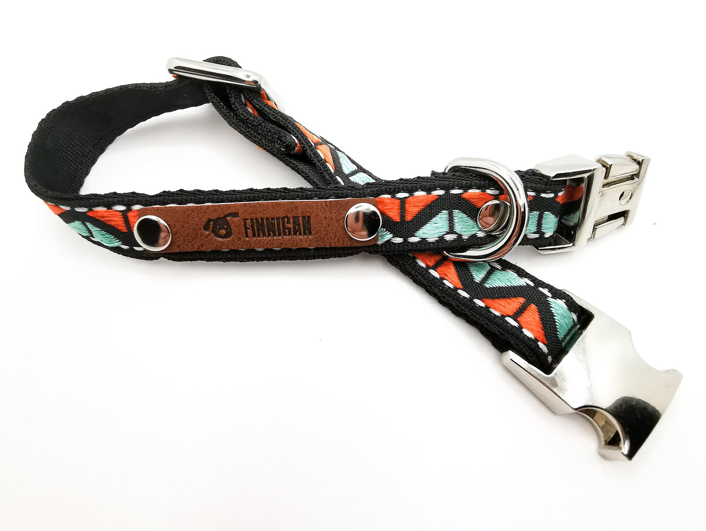 Finnigan Designer Dog Collar - Retro Collection Small