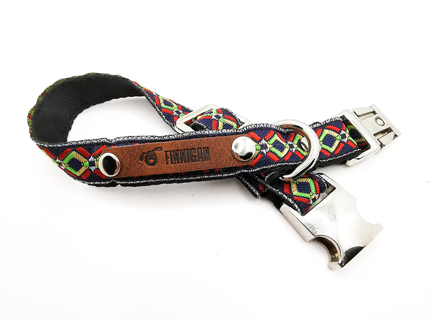 Finnigan Designer Dog Collar - Retro Collection Small