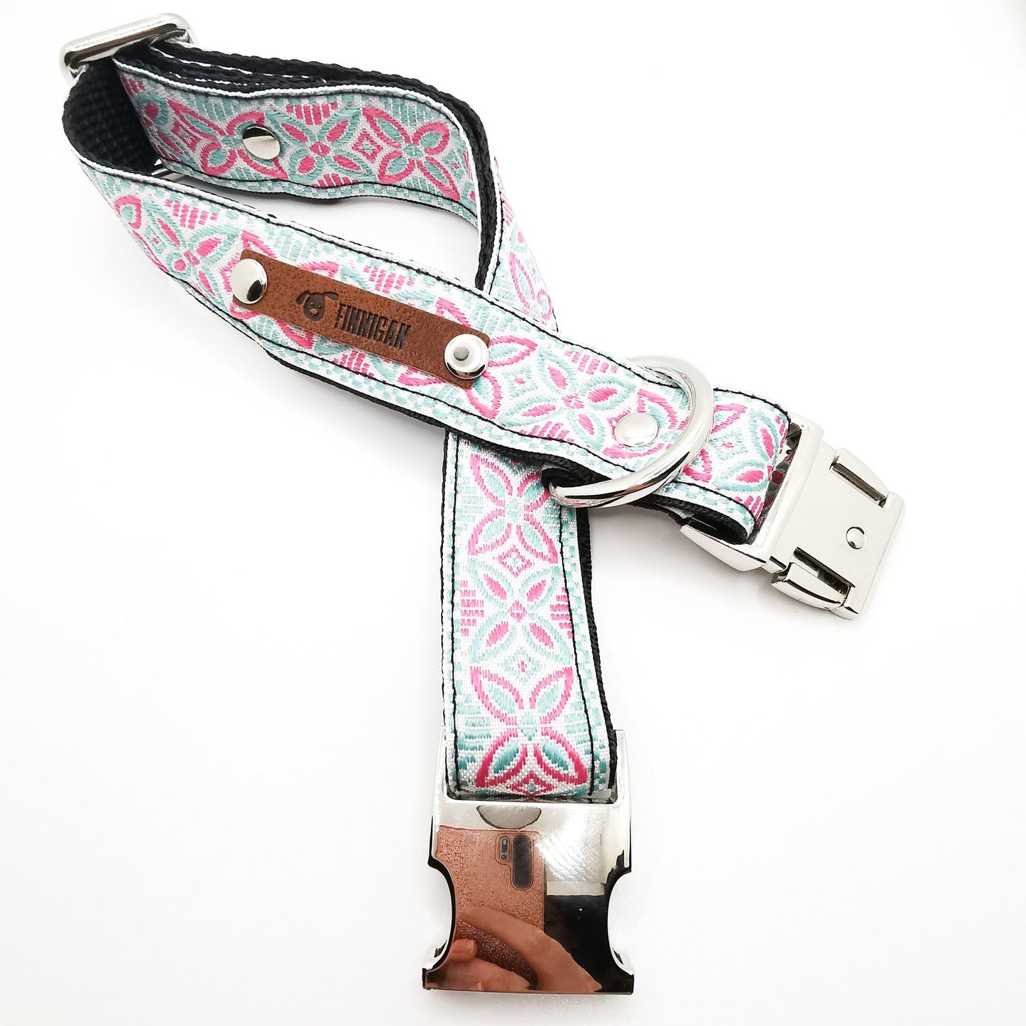 Finnigan Designer Dog Collar (Butterfly Collection) Large