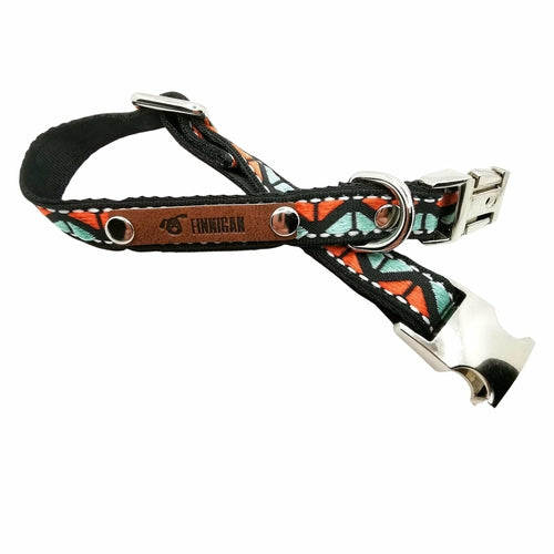 Finnigan Designer Dog Collar - Retro Collection Small