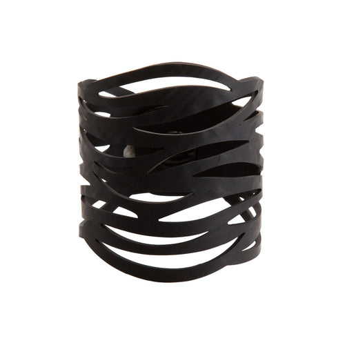 Autumn Recycled Rubber Cuff product view