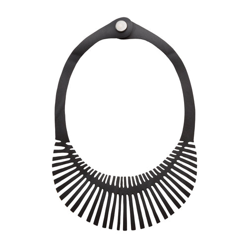 Fishbone Rubber Necklace