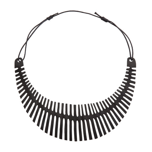 Fishbone Rubber Necklace
