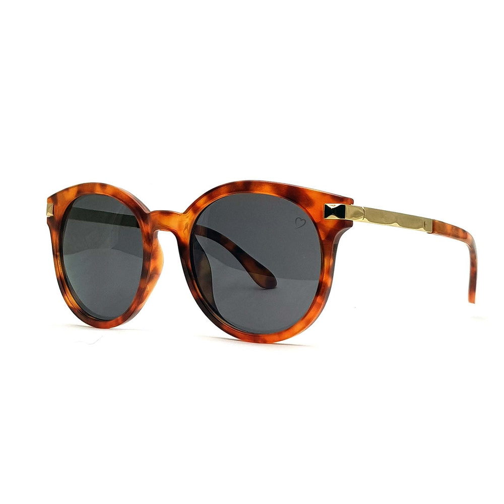 Ruby Rocks Round Sunglasses In Tortoiseshell