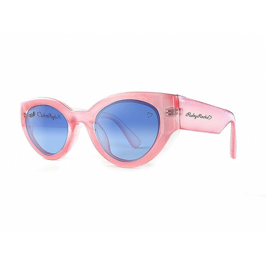 Ruby Rocks Chunky Cateye Sunglasses in Pink