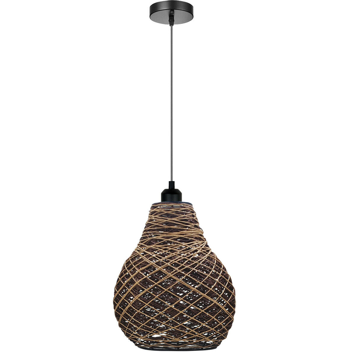 Woven Pendant lamp Adjustable Height Creative Design Hanging lamp