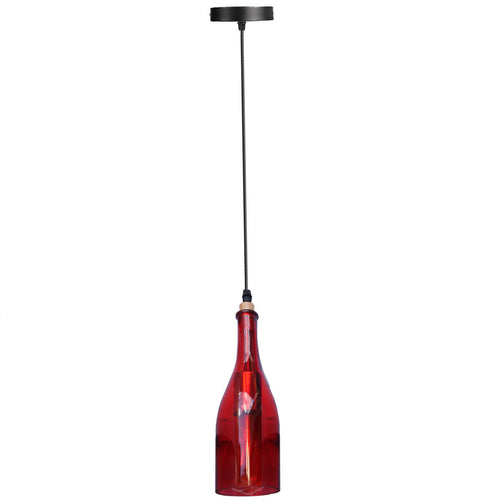 Vintage Retro Wine bottle Ceiling Pendant Light Lamp Shade Chandelier