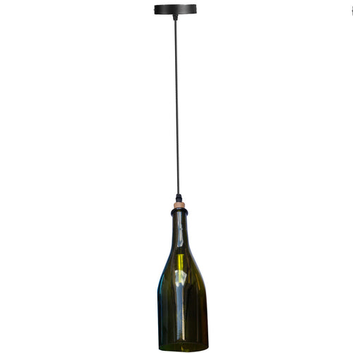 Vintage Retro Wine bottle Ceiling Pendant Light Lamp Shade Chandelier