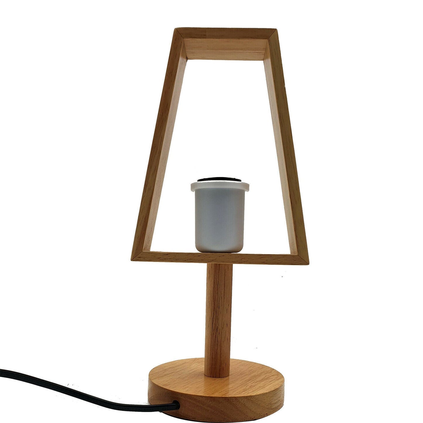 Industrial Modern Wooden Table/Floor Lamp Living room Plug in