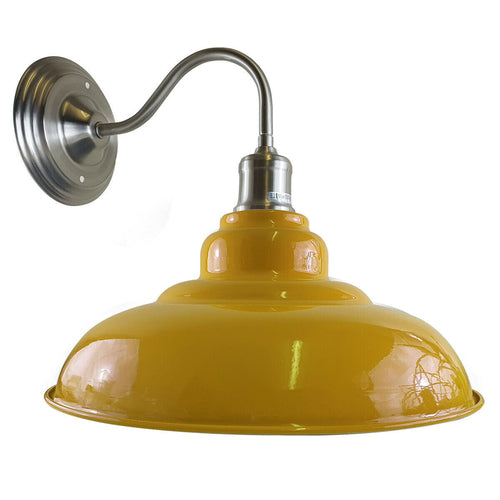 Vintage Industrial Indoor Modern Wall Light Fitting Painted Metal