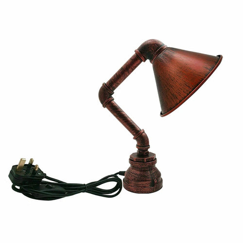 Industrial Pipe Table Lamp