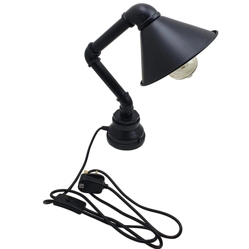 Industrial Pipe Table Lamp